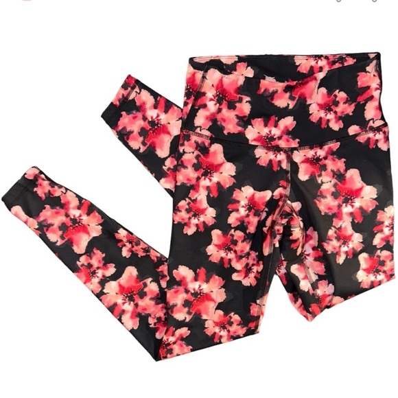 Old Navy Active Go Dry Floral Leggings Small - Picture 1 of 2